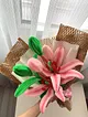 zambak-sonil-cicek-buket-pastel-pembe