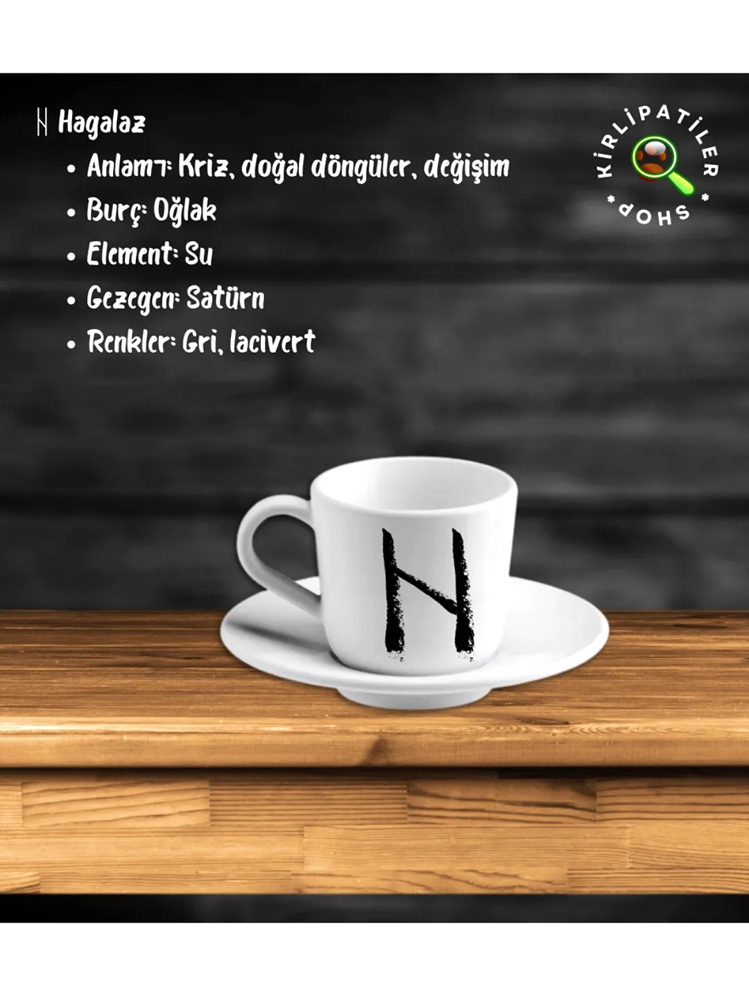 hagalaz-porselen-fincan-uzeri-rune-sembol-baskili-beyaz
