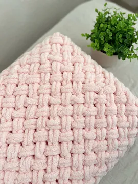 Puffy Bebek Battaniyesi Pembe