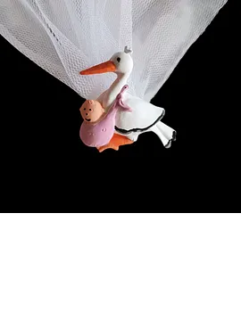 Bebek Getiren Leylek  Pembe