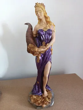Fortuna Bereket Tanrıçası  Mor