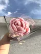 orgu-gul-buketi-orgu-cicek-tek-dal-anneler-gunu-pembe