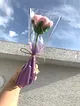 orgu-gul-buketi-orgu-cicek-tek-dal-anneler-gunu-pembe