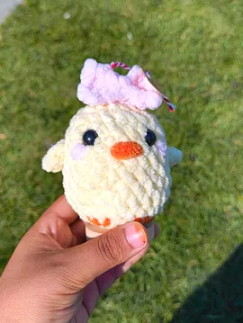 Fiyonklu Civciv Oyuncak  Açık Limon