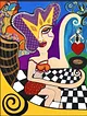 queen-of-chaos-akrilik-boyama-tablo