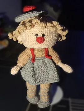 Mimi -  Amigurumi Oyun Arkadaşı Çok Renkli