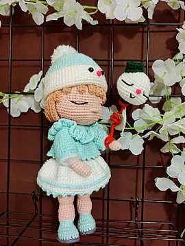 Mavi Bebek Amigurumi