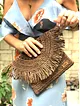 hasir-tig-isi-clutch-canta---kahverengi