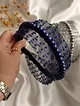 pearl-tulle-kristal-tas-islemeli-lacivert-tul-tac---sac-bandi