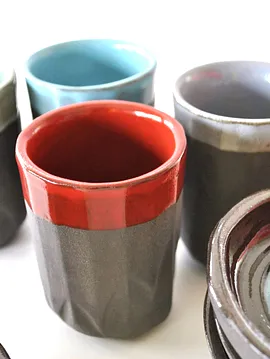 Stonwere Espresso Fincanı Ve Tabağı Mavi