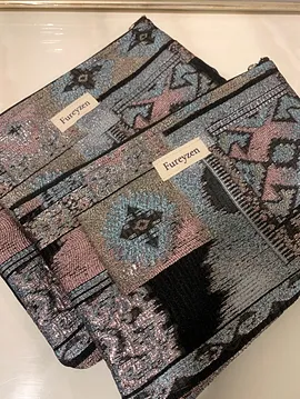 Etnik Clutch  Siyah