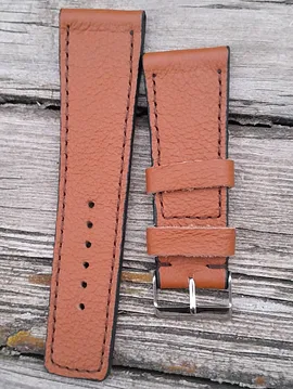 28 Mm Taba Deri Elyapımı Kordon  Taba