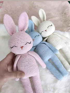 Amigurumi Tavşan Pembe 