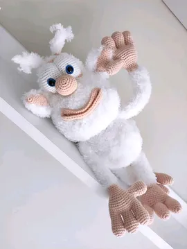 Booba Snow Monster Büyük Boy Peluş Oyuncak 