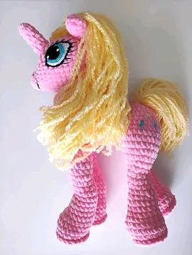 Unicorn My Litre Pony El Yapımı Oyuncak  Pembe