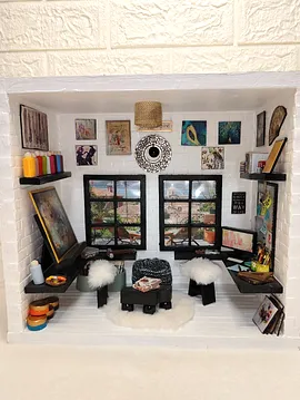 Sanat Atölyesi Diorama Minyatür Atölye  Çok Renkli