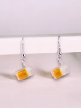Bardak Bira Küpe Turuncu