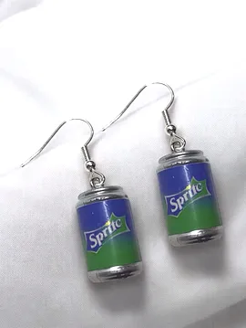 Sprite  Küpeler Yeşil