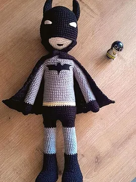 Amigurumi Batman Oyun Arkadaşi 