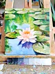 nilufer-25x25-yagli-boya-tablo