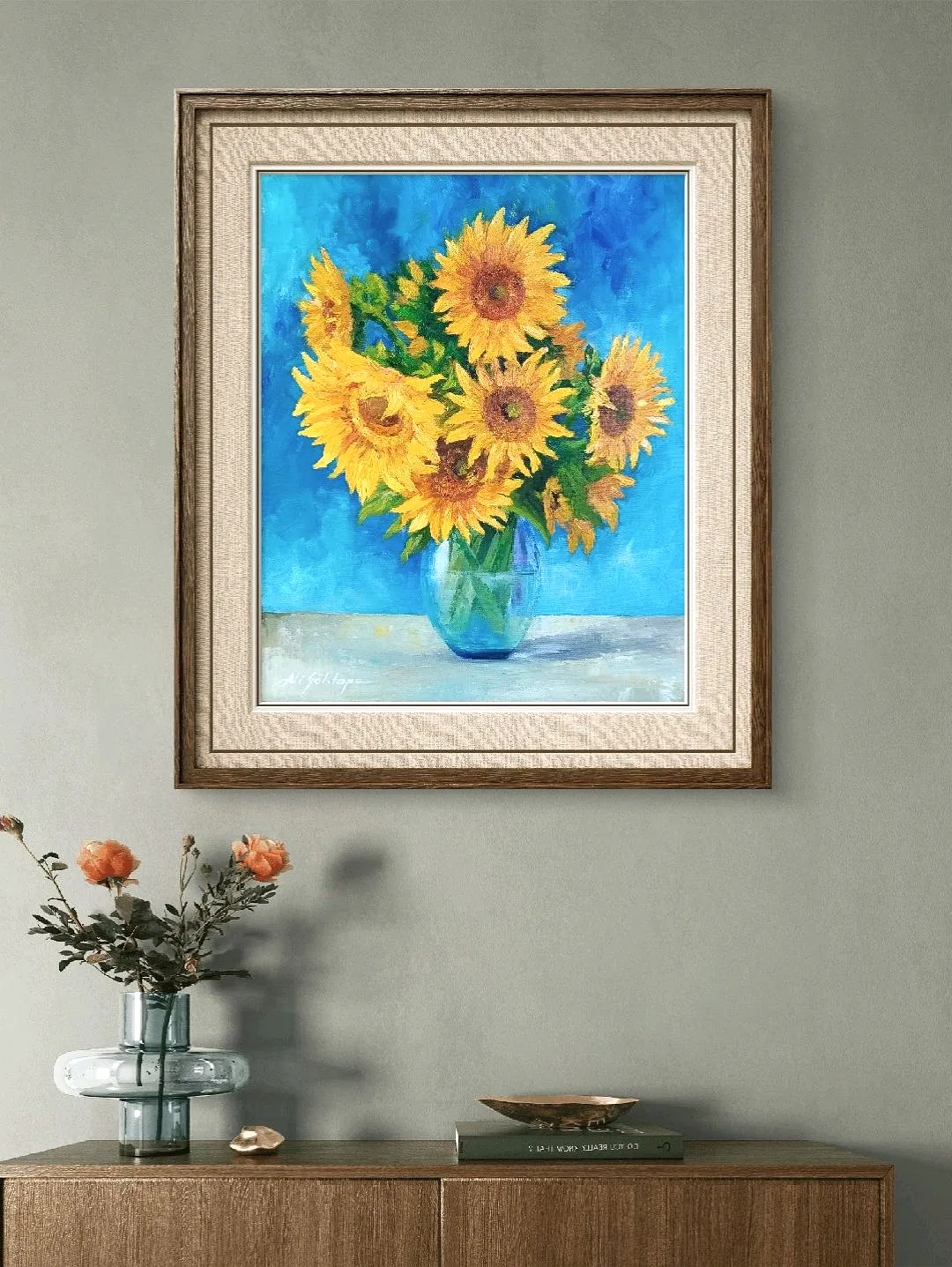 aycicekleri-50x40-yagli-boya-tablo