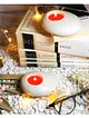 tas-gorunumlu-2li-tealight-mumluk-yesil