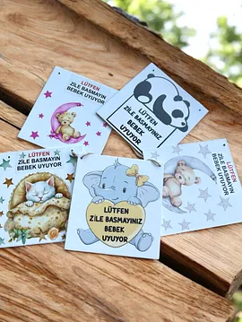 Zile Basmayınız  Kapı Tabelası 
