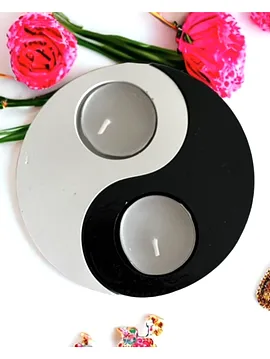 Yin Yang Tealight Mumluk 