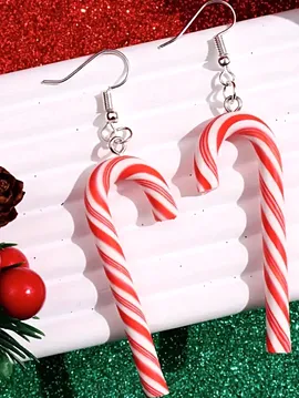 Candy Cane Küpe 