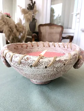 Beton Tasarım Kase Beyaz
