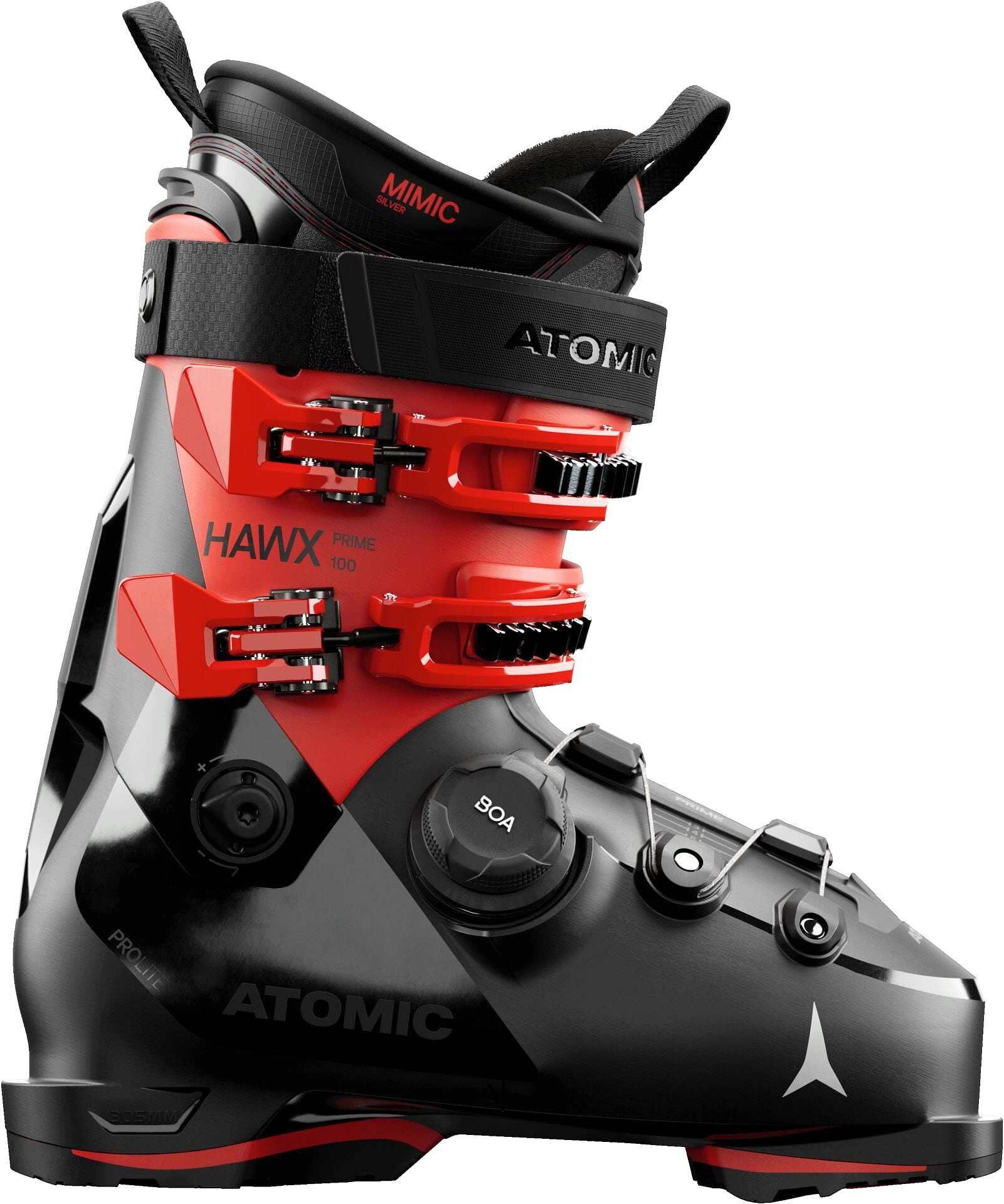 Atomic Hawx Prime 100 Boa Kayak Ayakkabısı - Siyah/kırmızı · Atomic