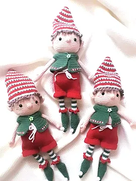 Yılbaşı Elf Kırmızı