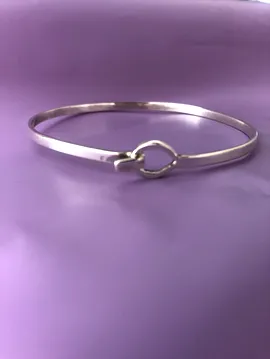 Tokalı Bileklik Gümüş