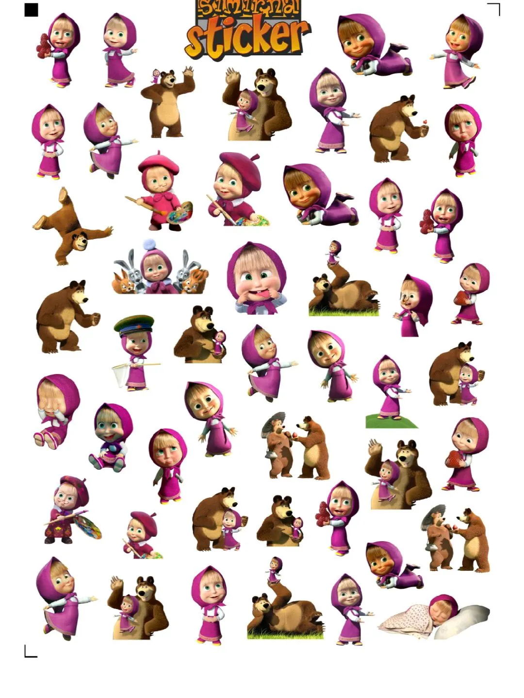 masa-ile-koca-ayi-sticker-pembe