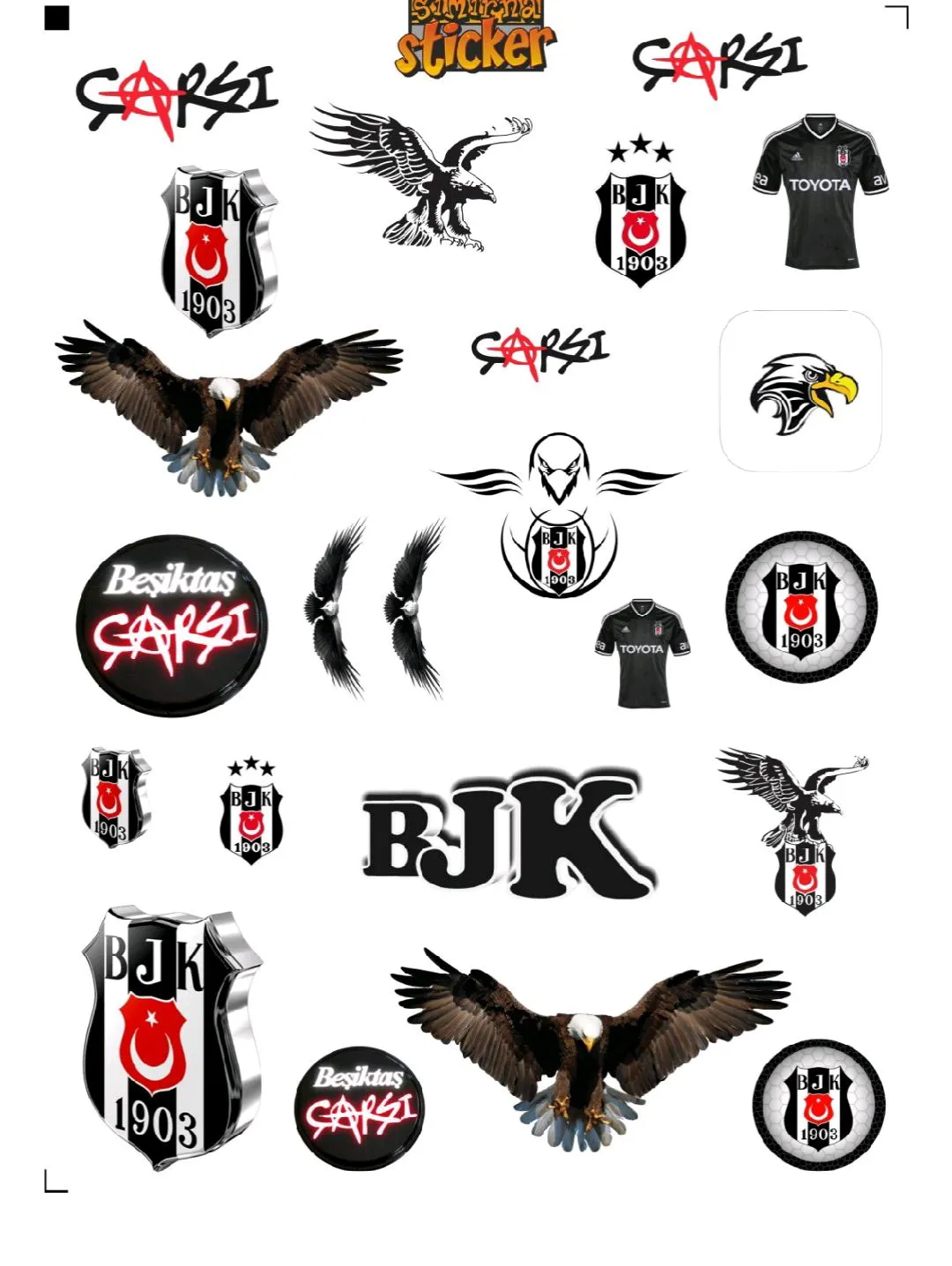 besiktas-taraftar-sticker-beyaz