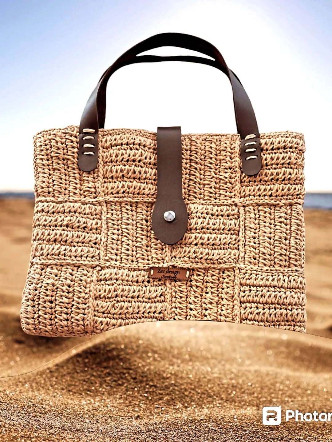 kagit-ip-patchwork-canta-bronz-rengi