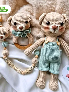 Tulumlu Ayı Set  Kahverengi