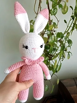 Tek Tavşan  Pembe