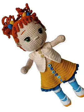 Amigurumi Tatliş Bebek Taba