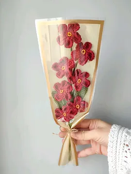 Unutma Beni Çiçeği Buketi Kırmızı