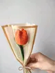 orgu-lale-orgu-cicek-el-yapimi-cicek-yapay-cicek-turuncu